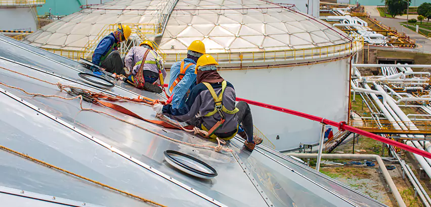 Emergency Commercial Roof Repair in Bedford