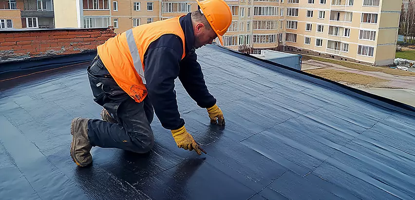 EPDM RV Roof Replacement in Bedford