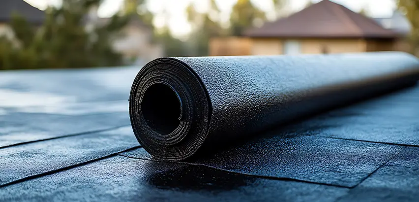 Rubber Flat Roof Replacement in Bedford