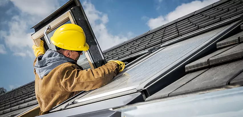 Skylight Flashing Repair in Bedford