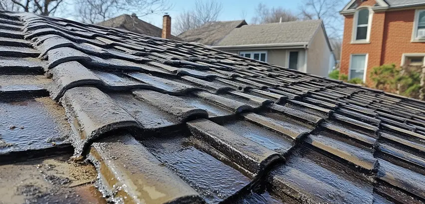 Shingle Roof Leak Replacement in Bedford