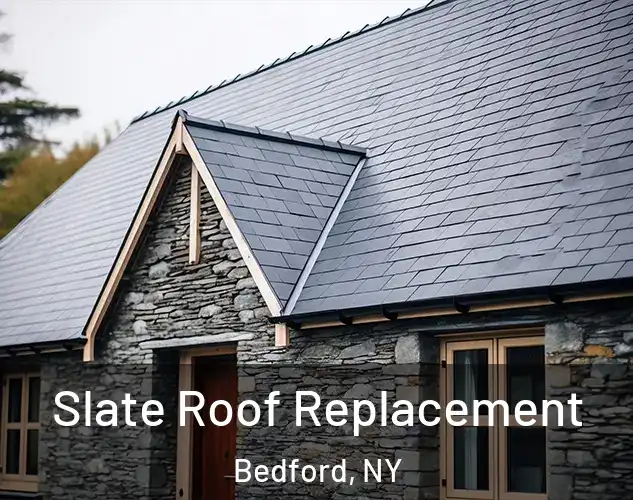  Slate Roof Replacement Bedford, NY